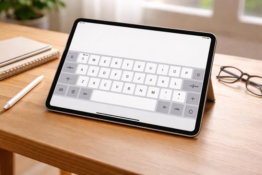découvrez comment agrandir le clavier de votre ipad pour une expérience de frappe plus confortable et personnalisée. suivez nos conseils pratiques pour optimiser votre utilisation.