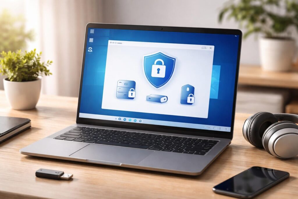 découvrez les options gratuites de chiffrement de l'appareil sur windows 10 famille pour protéger vos données en toute sécurité et facilement.