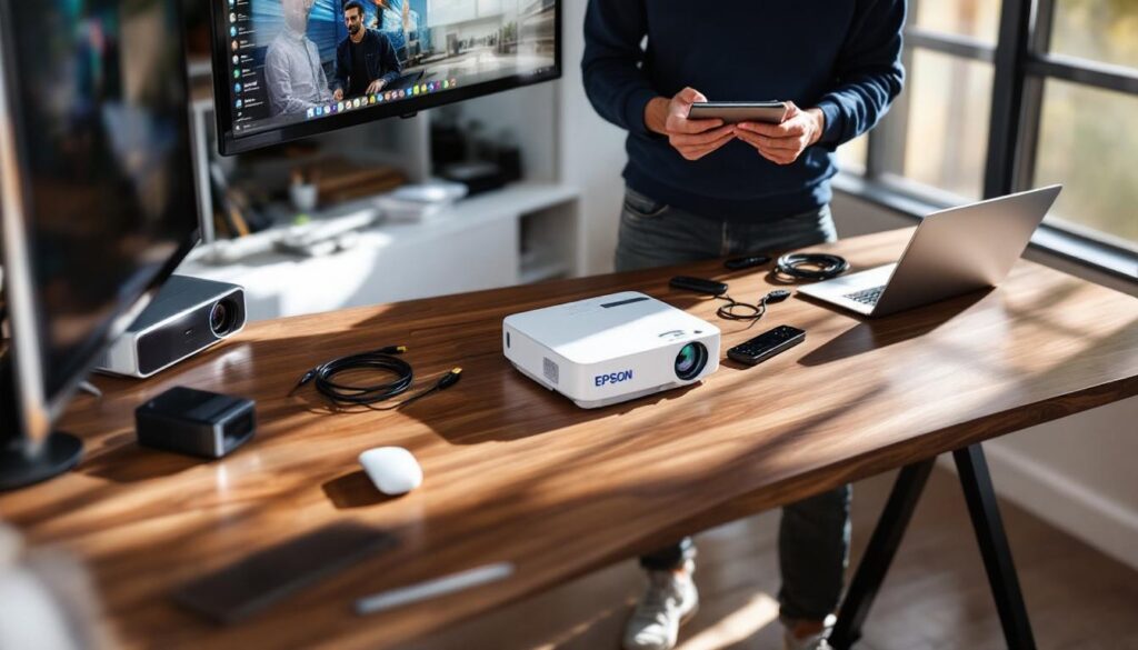 découvrez comment choisir le vidéoprojecteur portable epson parfait qui répondra précisément à vos besoins spécifiques, alliant performance, portabilité et qualité d'image exceptionnelle.