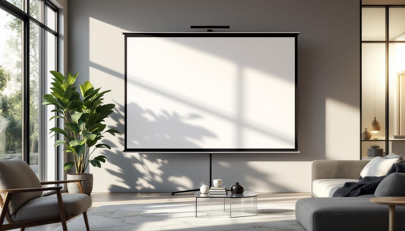 découvrez comment choisir l'écran de projection portable idéal pour répondre à vos besoins spécifiques en matière de mobilité, taille et qualité d'image.