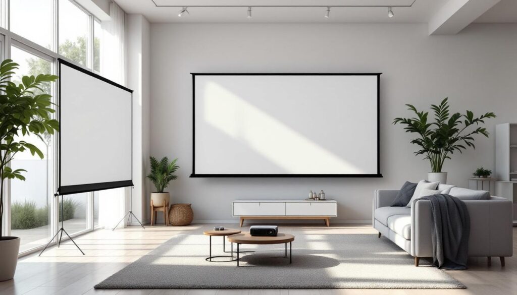 découvrez comment choisir l'écran de projection portable idéal adapté à vos besoins spécifiques, avec nos conseils pour sélectionner le modèle parfait en toute simplicité.