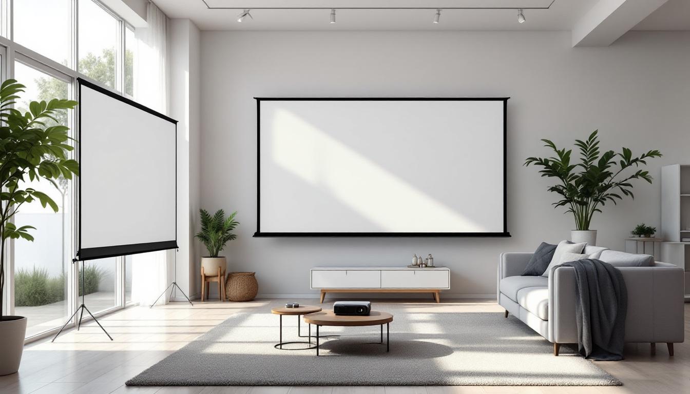 découvrez comment choisir l'écran de projection portable idéal adapté à vos besoins spécifiques, avec nos conseils pour sélectionner le modèle parfait en toute simplicité.