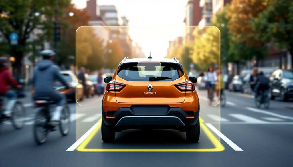 améliorez votre sécurité et évitez les accidents avec une caméra de recul spécialement conçue pour renault captur ii. conduite sereine et stationnement facilité garantis.