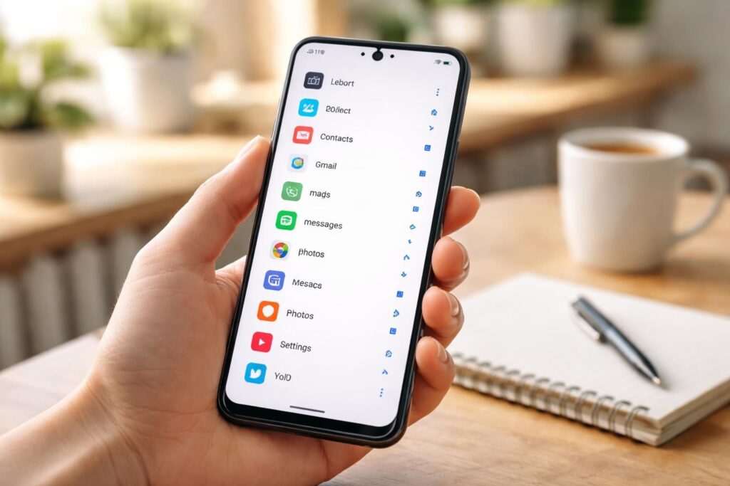 découvrez comment organiser simplement vos applications android par ordre alphabétique grâce à notre guide pratique étape par étape.