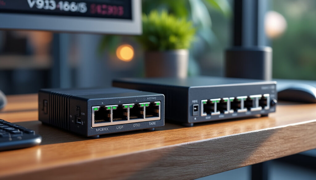 découvrez la différence entre un hub et un switch pour éviter les erreurs de configuration réseau. apprenez à choisir le bon matériel et optimisez vos performances réseau en toute simplicité.