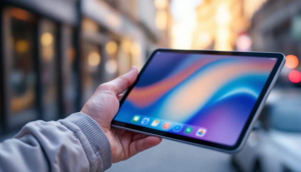 découvrez la tablette tactile légère et compacte, parfaite pour les utilisateurs en déplacement. un choix durable alliant performance et praticité pour rester connecté partout.