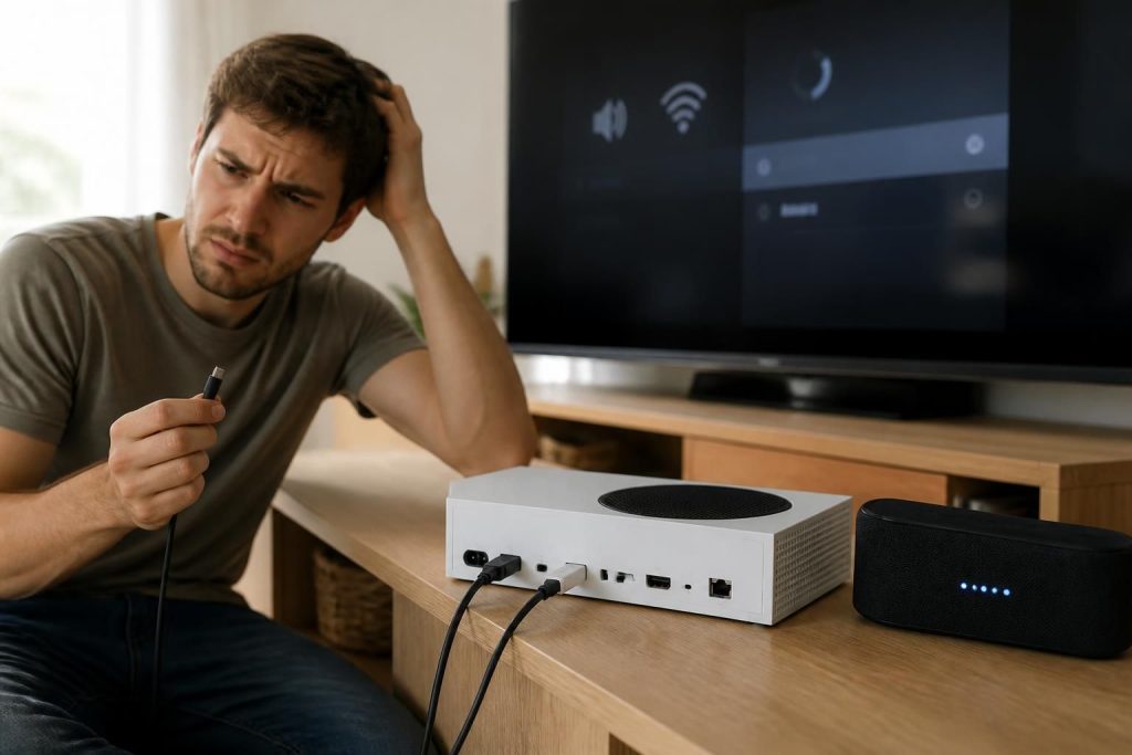 découvrez les erreurs courantes à éviter lors de la connexion d'une enceinte bluetooth à votre xbox séries s pour profiter d'un son optimal sans problème.