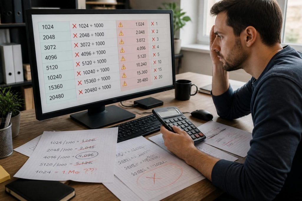 découvrez les erreurs fréquentes à éviter lors de la conversion de ko en mo pour garantir des calculs précis et fiables.