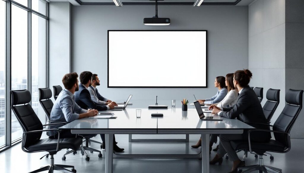 découvrez notre sélection des meilleurs vidéoprojecteurs bureautiques full hd pour des présentations claires et professionnelles, idéals pour booster votre efficacité au travail.