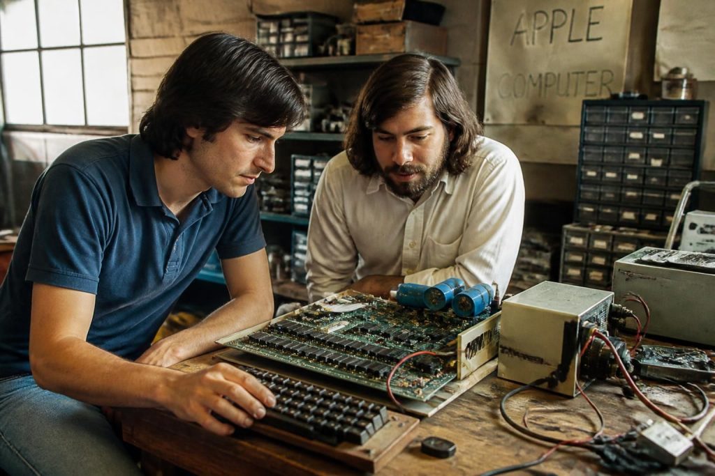 découvrez l'histoire fascinante des fondateurs d'apple et leurs débuts qui ont révolutionné le monde de la technologie.