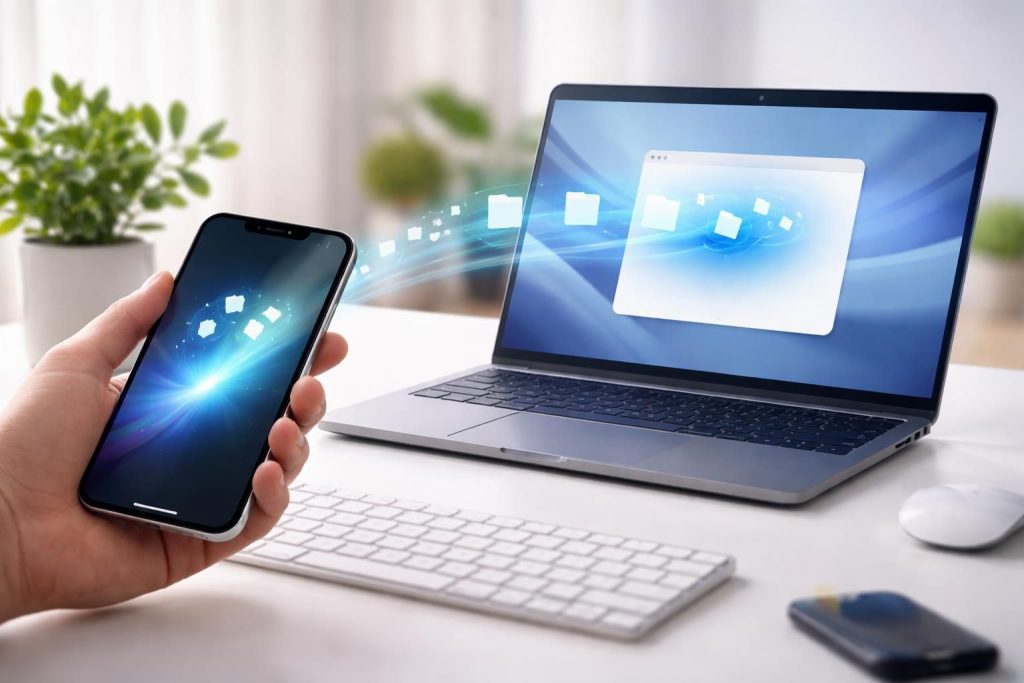 découvrez comment transférer facilement vos fichiers de l'iphone vers un pc grâce à airdrop sans fil, rapide et sécurisé.