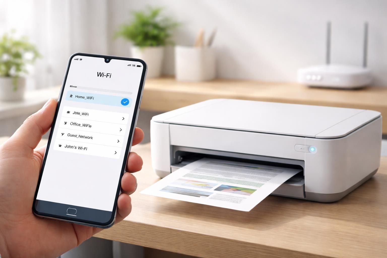 découvrez comment connecter facilement votre imprimante en wifi à votre téléphone sans effort grâce à notre guide simple et rapide.