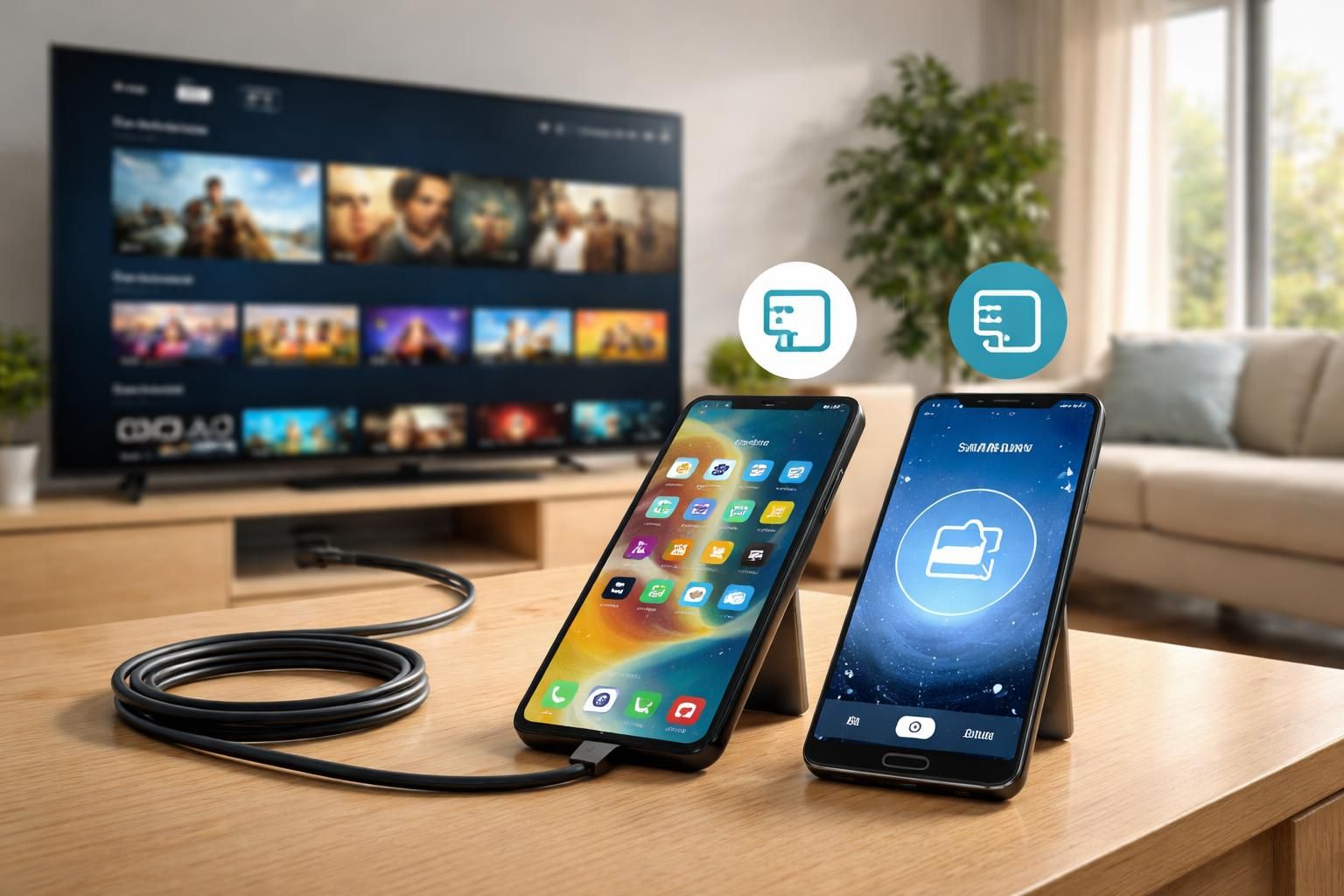 découvrez les meilleures options pour connecter votre iphone ou samsung à un écran : hdmi, chromecast ou smart view. comparez les avantages pour faire le bon choix selon vos besoins.